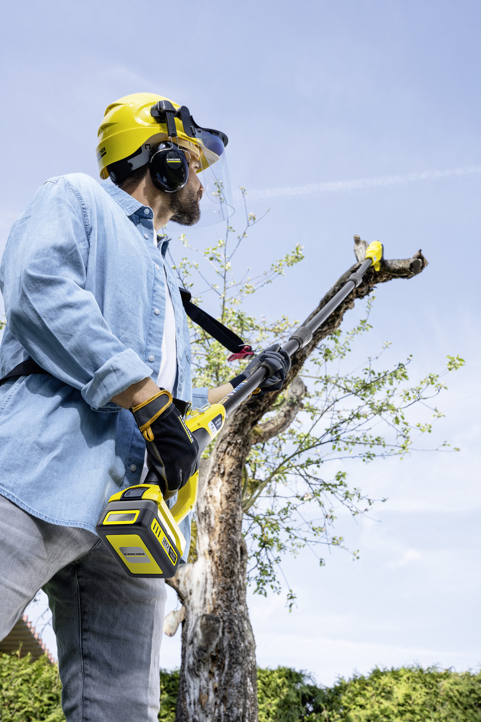 Akumualtorowa pilarka do gałęzi PSW 18-20 firmy Karcher