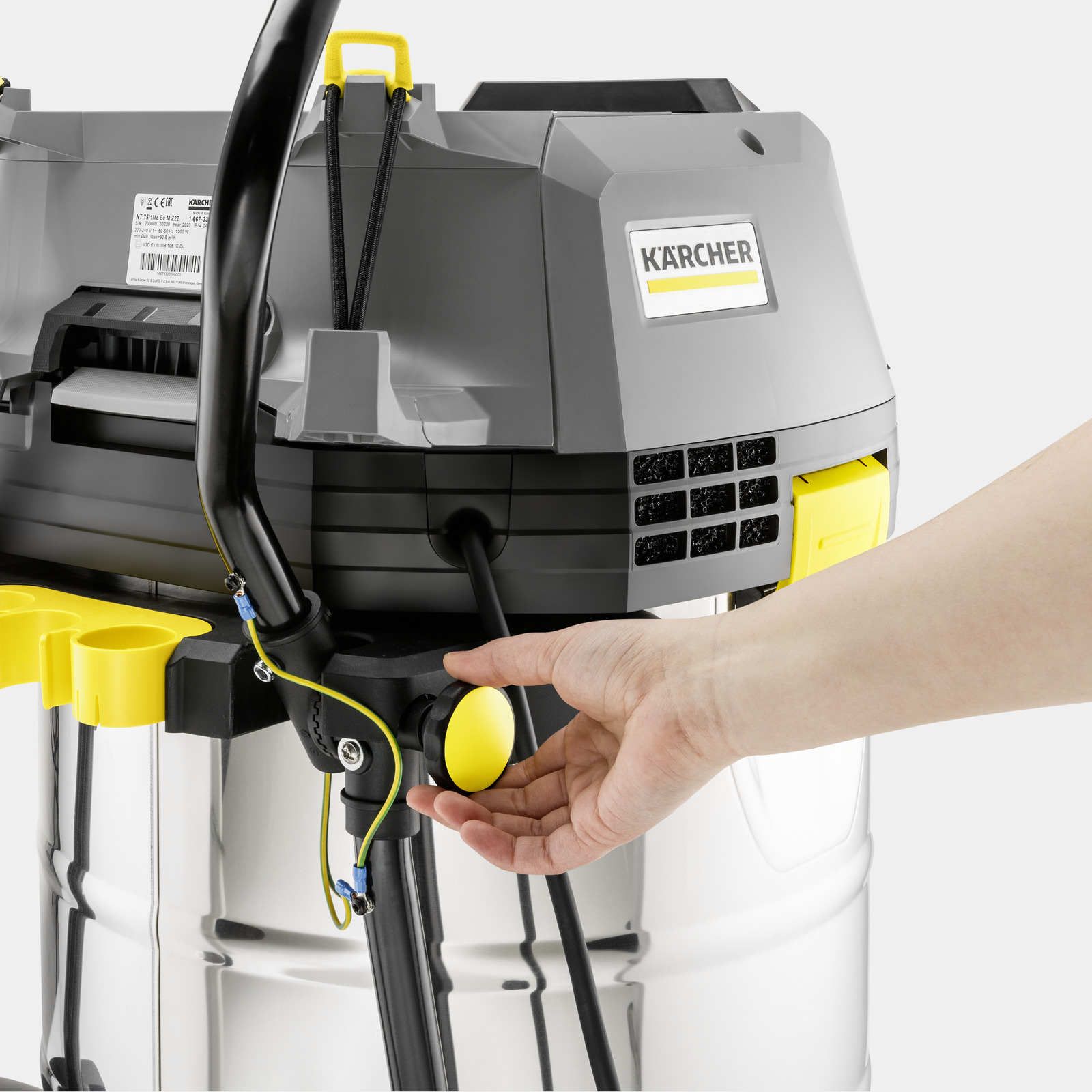 NT 75/1 Me Ec M Z22 odkurzacz profesjonalny Karcher