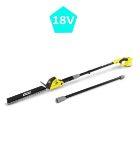 PHG 18-45 Battery (2700 cięć/min, 45cm) akumulatorowe nożyce do żywopłotu na wysięgniku Karcher 