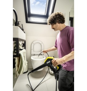 Wąż do kanalizacji 15m do myjek z wymienymi dyszami K2 - K7, Zestaw do czyszczenia rur, dł. 15 m, Karcher