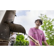 Wąż do kanalizacji 15m do myjek z wymienymi dyszami K2 - K7, Zestaw do czyszczenia rur, dł. 15 m, Karcher