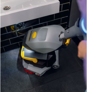 Karcher K-Mop 46 BP PACK PLU 36/75 (460mm, 1840 m²/h), Profesjonalna szorowarka prowadzona ręcznie