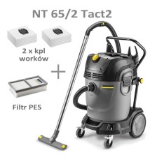NT 65/2 Tact² odkurzacz profesjonalny Karcher (2760 W, 65 L, DN 40) z funkcją zbierania wody