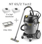 NT 65/2 Tact² odkurzacz profesjonalny Karcher (2760 W, 65 L, DN 40) z funkcją zbierania wody