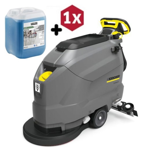 BD 50/50 C Bp Classic  + RM 69 10l (51 cm, 180 obr./min) Profesjonalna szorowarka Karcher