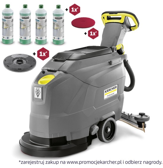 BD 43/25 C Bp (43 cm, 180 obr./min) Profesjonalna szorowarka Karcher