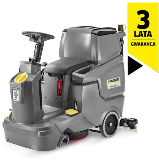 Szorowarka kompaktowa BD 50/70 R Classic (70 l, 50 cm) Szorowarka z fotelem Karcher
