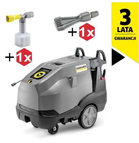 HDS 13/20 - 4S (200 bar, 1300 l/h)  + PIANOWNICA + ECO!BOOSTER EASY!Force profesjonalna myjka Karcher