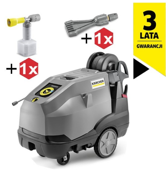 HDS 13/20 - 4SXA (200 bar, 1300 l/h) + PIANOWNICA + ECO!BOOSTER EASY!Force profesjonalna myjka Karcher