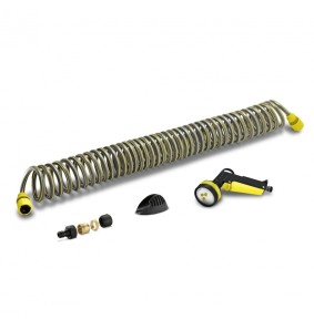 Zestaw z wężem spiralnym dł. 10m