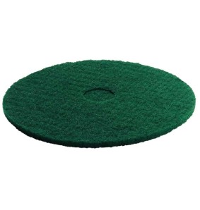 Pady tarczowe do usuwania uporczywych zabrudzeń, zielone, 356 mm, 5 sztuk