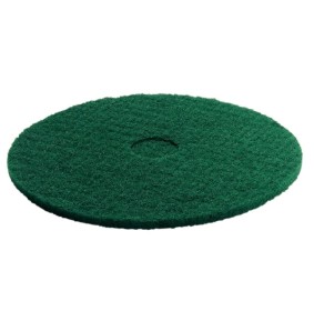Pady tarczowe do usuwania uporczywych zabrudzeń, zielone, 432 mm, 5 sztuk