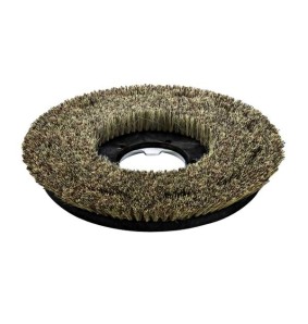 Szczotka tarczowa z naturalnym włosiem, miękka, średnica 330 mm