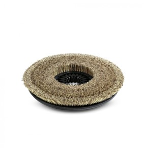 Szczotka tarczowa z naturalnym włosiem, miękka, średnica 355 mm