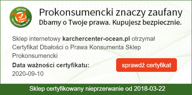 Certyfikat Sklep Prokonsumencki