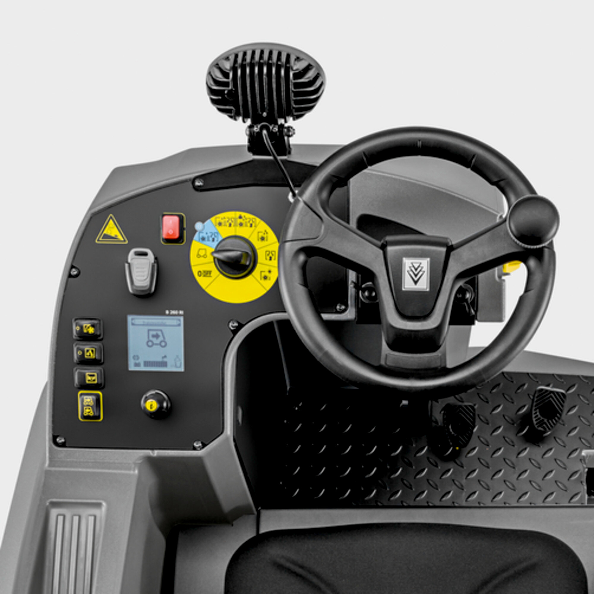 Profesjonalna szorowarka z fotelem operatora