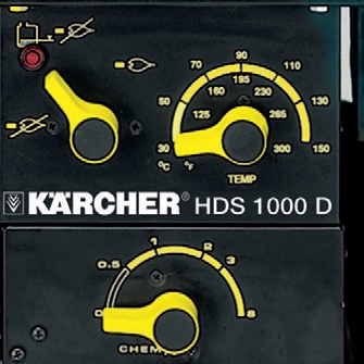 Profesjonalna myjka wysokociśnieniowa HDS 1000 BE firmy Karcher: Łatwa obsługa