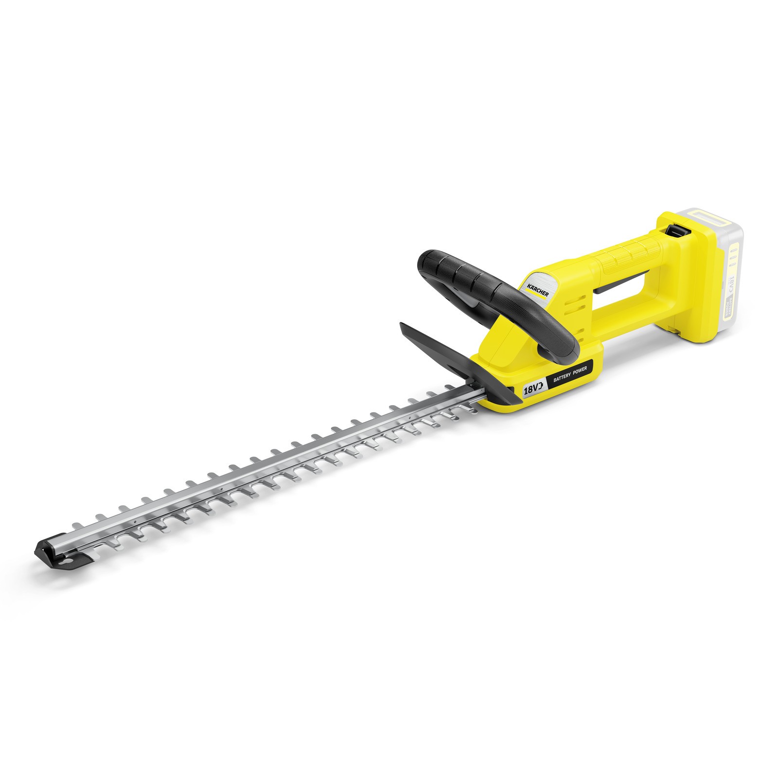 Akumulatorowe nożyce do żywopłotu HGE 18-45 firmy Karcher Akumulatorowe nożyce do żywopłotu HGE 18-45 firmy Karcher